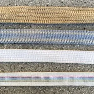 Vintage Canvas Woven Belt Bundle Lot Set of 4 Boho Multicolored Small buckles Vintage | Accessories | Vintage Canvas Woven Belt Bundle Lot  main image 3